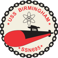 USS BIRMINGHAM  SSN-695