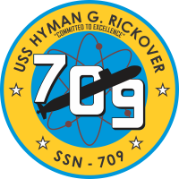 USS HYMAN G RICKOVER SSN-709