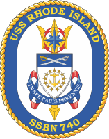 USS RHODE ISLAND SSBN-740